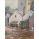 Marcus Ford  Oil on canvas "Folkton - Yorks", street scene, signed and titled verso, 49.5cm x - Image 16 of 18