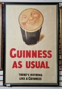 Two Guinness advertising posters after John Gilroy, 