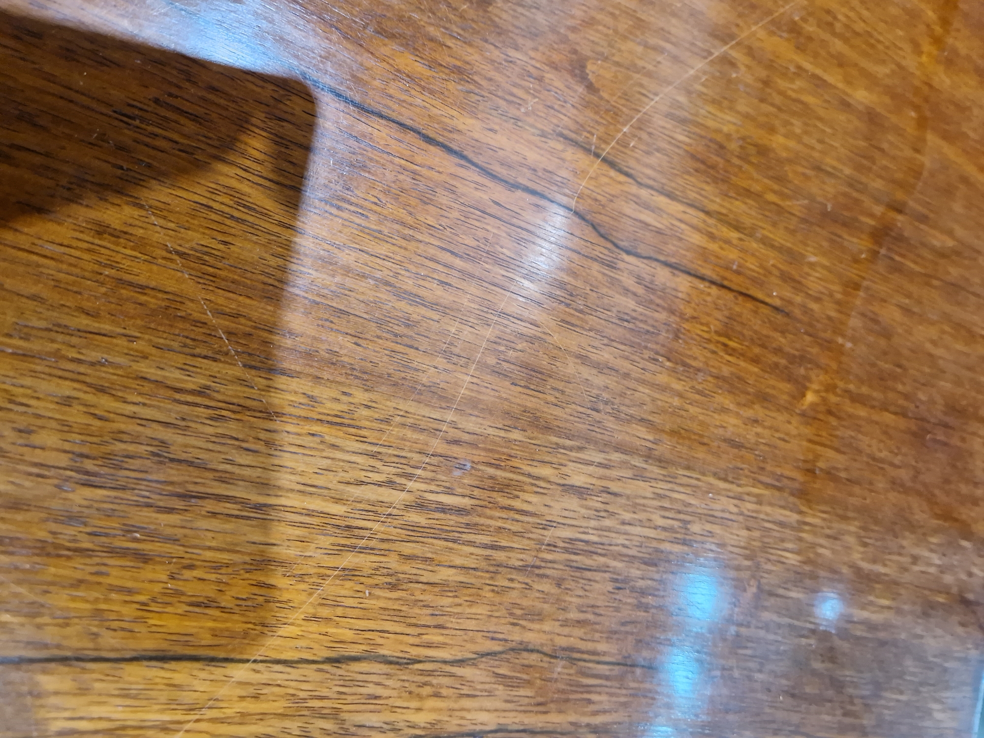 20th century McIntosh rosewood dining room suite, comprising an extending dining table with integral - Image 21 of 32