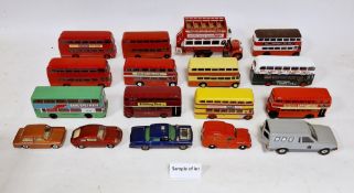 Quantity of Corgi The Original Omnibus and other Corgi diecast models to incude, BMMO D9, Plaxtons