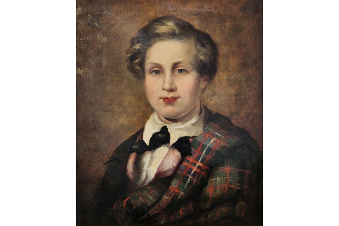 Reuben Sayers (1815-1888) Oil on canvas Portrait of Alexander McHaffie (cousin to Reuben Sayers by - Image 1 of 2
