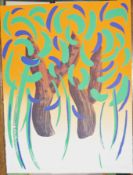 Michael Heindorff (B.1949) Tasso's Trees III 1977 Screenprint Edition 33/100 91.5 x 68.5cms (