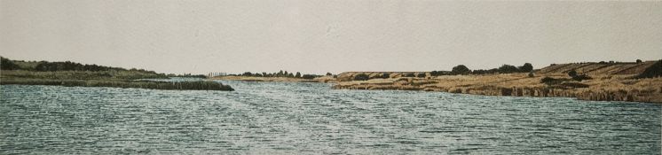 After John Tetley (20th century) Colour lithographs on paper 'Nature Reserve, The Wash, Shepherd's