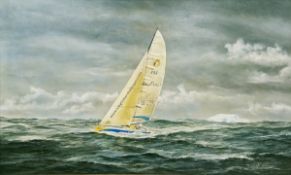 Robert G Lloyd (b.1961)  Oil on board 