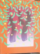 Michael Heindorff (B.1949) Tasso's Trees VII 1977 Screenprint Edition 84/100 91.5 x 68.5cms (