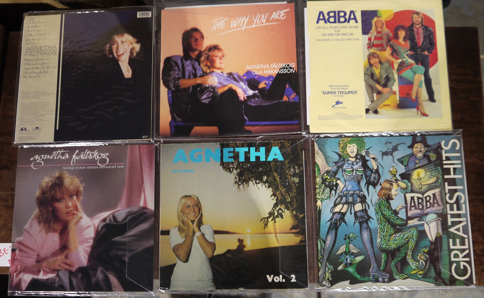 ABBA interest to include Shaped picture disc Thank You For The Music WA3894, Abba EPC80835, - Image 3 of 4