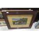 A set of four framed hunting prints , a pair of framed coloured photographs of hunting scenes and - Image 1 of 4