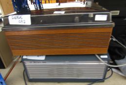 Two reel to reel tape recorders Tanberg series 16 and HMV (2)