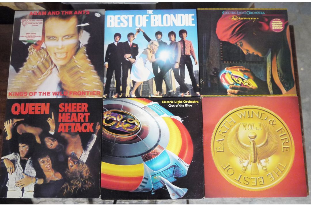 Quantity of 1970's and 1980's vinyl LPs to include Re-Works of Art of Noise, Simple Minds Live, UB40 - Image 3 of 4