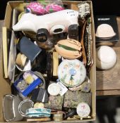 Prosno Poland clear glass vase, a Wade Heath wash bowl and jug, a large Myott & Sons jug, a glass