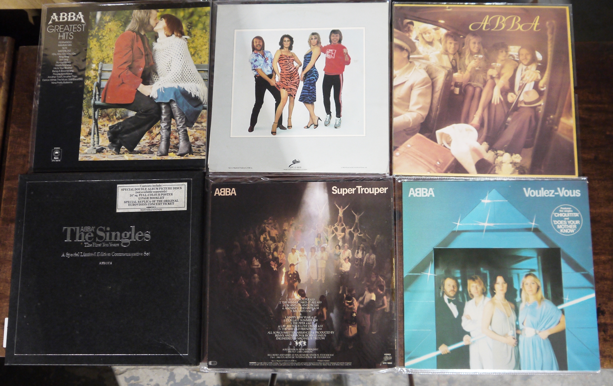 ABBA interest to include Shaped picture disc Thank You For The Music WA3894, Abba EPC80835, - Image 2 of 4
