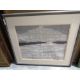 Framed print , indistinctly signed in the print,  'Tide Coming In'  and three textile collages, - Image 3 of 4