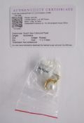 9ct gold, cultured pearl and white stone pendant, a 9ct gold, cultured pearl and shell pendant and