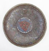 AN IMPORTANT GROUP OF LIMOGES CHAMPLEVE ENAMEL GEMELLIONS FROM A PRIVATE COLLECTION. Limoges