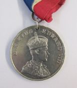 Three WWII medals, comprising Africa star, 1939-45 star and 1939-45 war medal, together with a