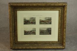 After Henry Thomas I Alken (1785-1851), Fores's Sporting Scraps; Run to Earth, Bolting the Fox,