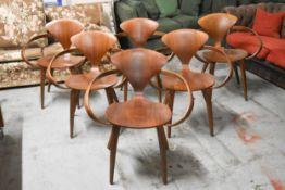 After Norman Cherner, a set of six bent ply 