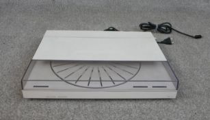 A Bang & Olufsen Beogram 6500 turntable, Denmark, serial number 08376980. H.7 W.41 D.32cm
