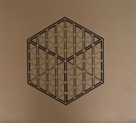 Acrylic and pencil on paper, untitled. 97cm x 56cm, unframed.