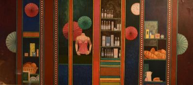 Acrylic; Window Display. 97cm x 51cm. #