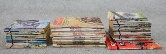 A large collection of issues of Ranch Romances (