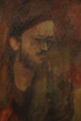 Mary Konior, oil on paper,
