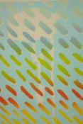 Stella Zimmins (20th century), a limited edition pencil signed screen print dated 1973, framed. H.59