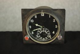 A mid 20th century Mig-29 Russian (Soviet) military avaitation stopwatch. H.8.5 W.10 D.8cm.