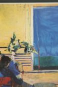 Richard Diebenkorn (1922-1993, American) Girl with Plant, The Phillips Collection Washington D.C.