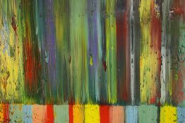 Bernard Andreoletti (1953 -French), Abract, oil on canvas, unframed, signed and dated 2016.