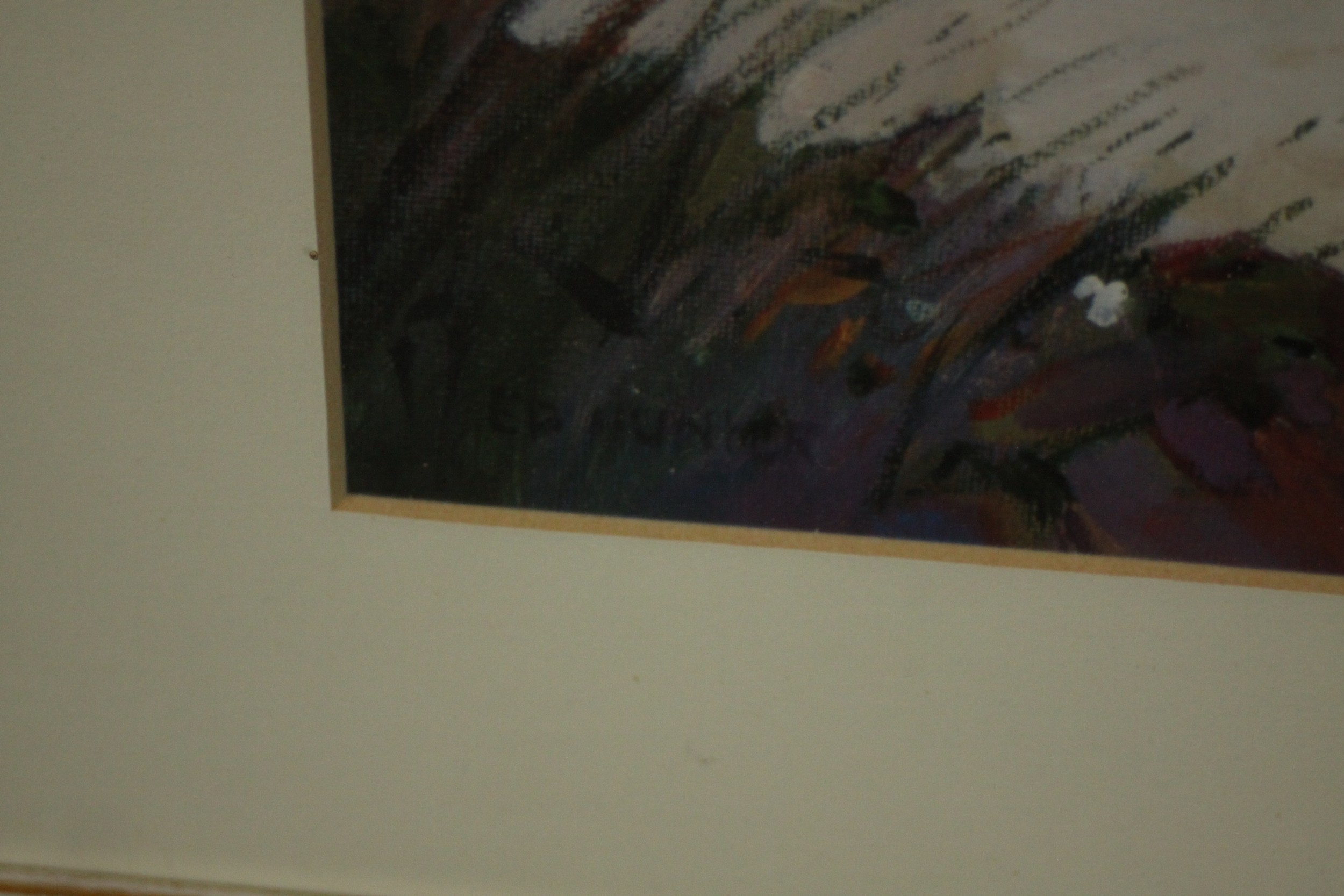 Four framed and glazed prints of coastal scenes. A signed print of Kingsdown II by Clive Metcalfe, a - Image 8 of 19