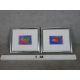 A 20th century, abstracts, two watercolours on papers, unsigned and framed. H.37 W.43cm - Image 2 of 6