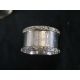 Seven assorted hallmarked silver napkin rings to include Coopers Brothers, Sheffield 1974; Joseph - Image 9 of 11