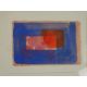 A 20th century, abstracts, two watercolours on papers, unsigned and framed. H.37 W.43cm - Image 4 of 6