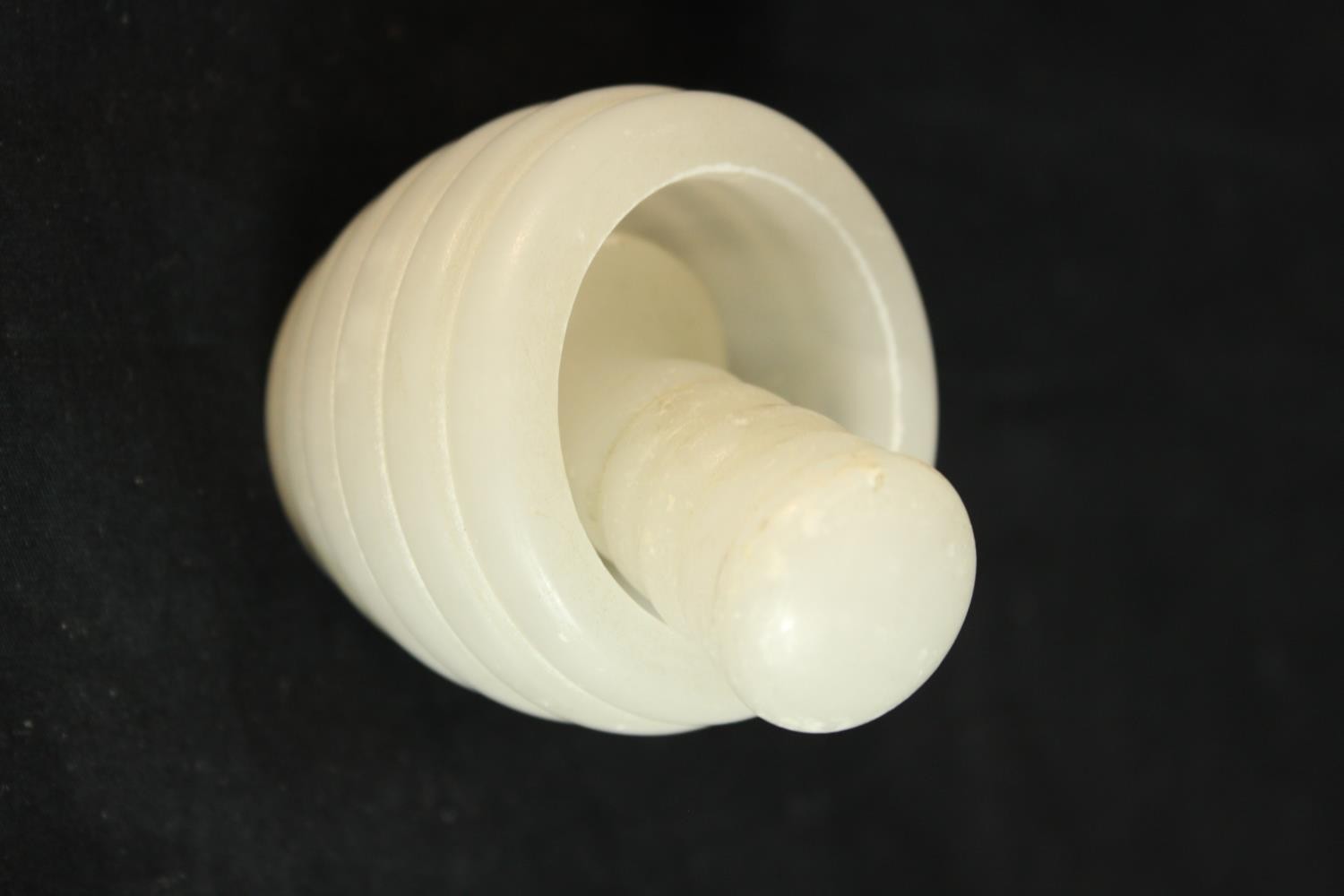 Two 20th century gilt and enamel egg ornaments, together with a small glass globular scent bottle - Image 4 of 10