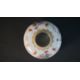 A 19th century hand painted Chinese DouCai porcelain brush washer decorated with flowers, - Image 3 of 4