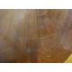 A Regency style inlaid mahogany oval coffee table raised on turned central column on four outswept - Image 6 of 6