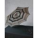 Two 20th century horn handled ladies parasols, each with fabric canopies. H.87 W.88 D.88cm largest - Image 4 of 8