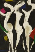 Marino Marini (20th century) La Sacre du Printemps, limited edition 22/50 coloured lithograph on