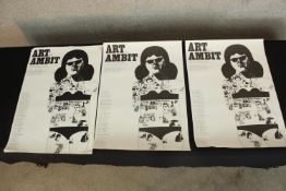 Peter Blake (British born 1932). Three posters designed by Blake to promote Ambit Magazine's 100