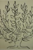 Reproduction of Henri Matisse's 'The Plain Tree' originally painted 1951. Signed in the plate. In