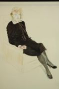 Contemporary British Drawings at the Tel Aviv Museum, Summer 1980, a framed coloured advertising