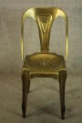 Dining chair, vintage style metal.