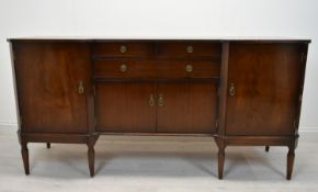 Sideboard, 19th century style mahogany. H.72 W.175 D.48 cm.
