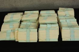 A collection of delicate white lace. Well preserved and still backed to the manufactures card. No