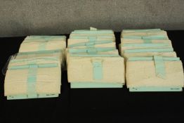 A collection of delicate white lace. Well preserved and still backed to the manufactures card. No