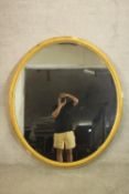 Wall mirror, 19th century gilt and gesso. H.140 W.120cm.