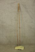 A Hardy made fishing rod. 133 cm in length.