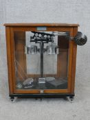 Chainomatic scale made by 'J. W. Towers Ltd Scientific Laboratory Equipment' circa 1900. 49 (high) x