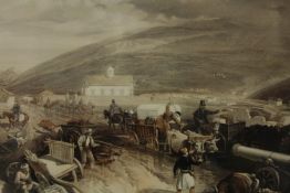 E Walker. Crimean war interest. Coloured lithograph. Circa 1855. Titled ‘Commissariat